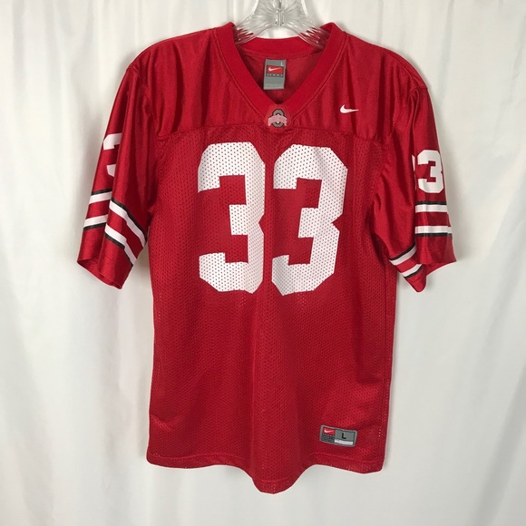 Nike Other - Nike ohio state Buckeyes youth jersey 33 red